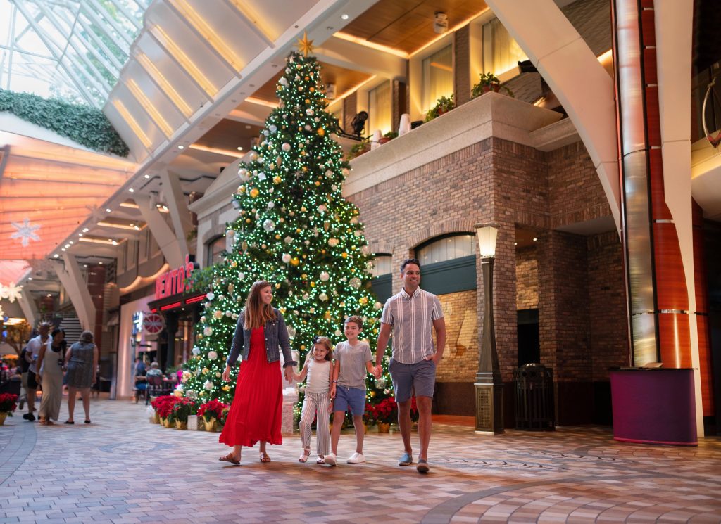 Christmas on a Royal Caribbean International cruise