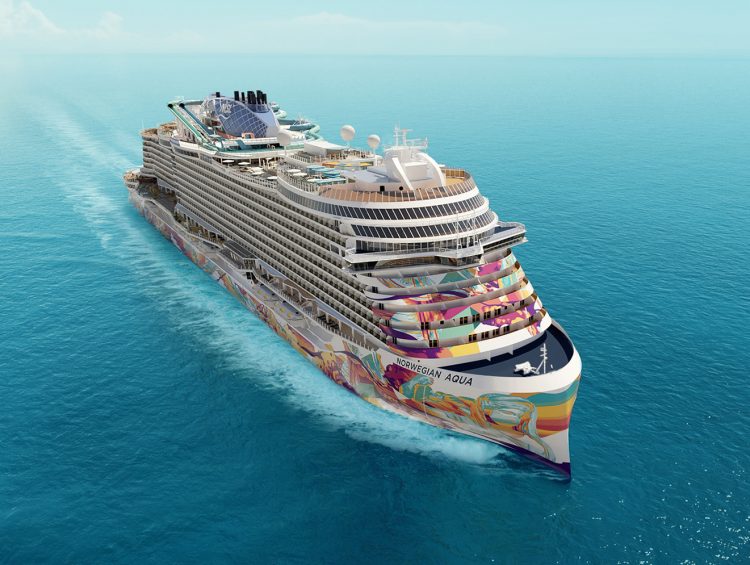 Norwegian Opens for Sale the All-New Prima Class Ship Norwegian Aqua