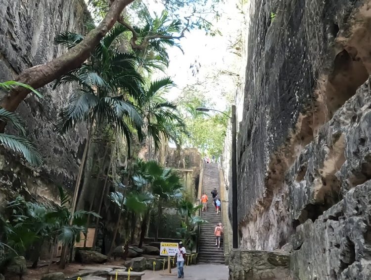Exploring the Queen's Staircase: A Historic Gem in Nassau, Bahamas