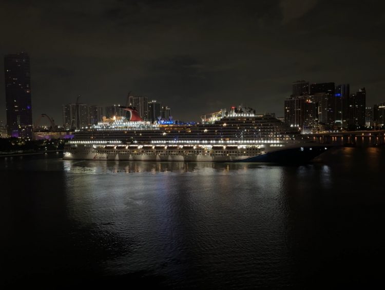 Cruise Ships - Cruise Ship Carnival Magic Arrives to the Port of Miami