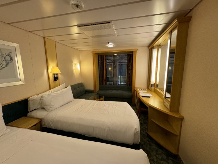 Cruise Ship Cabin Tours - Independence of the Seas Promenade View Cabin Tour