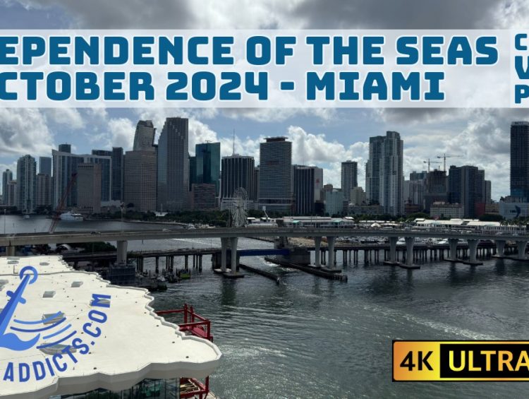 Cruise Vlogs - Royal Caribbean's Independence of the Seas October 2024 Cruise Vlog 1 - Miami