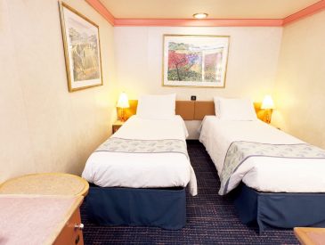 Cruise Ship Cabin Tours - Carnival Valor Interior Cabin Tour - Cabin 7235 on Deck 7 Forward