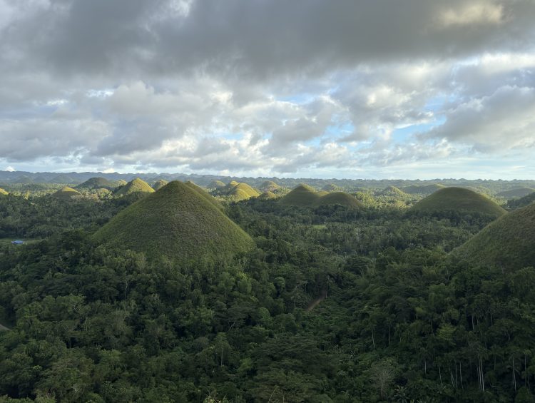 Travel Excursions - Bohol Chocolate Hills National Monument in Bohol Philippines