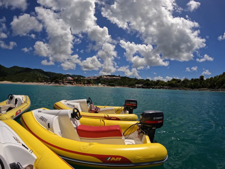 Cruise Shore Excursions - St Maarten Boat Tour in a Rhino Mini Speed Boat