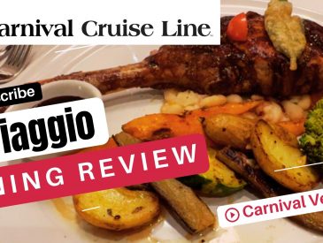 Carnival Venezia Il Viaggio Dining Review | Premium Italian Restaurant Experience