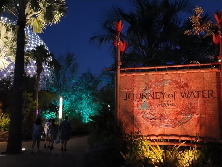 Epcot Journey of Water After Dark | Full Raw & Uncut Walkthrough Footage