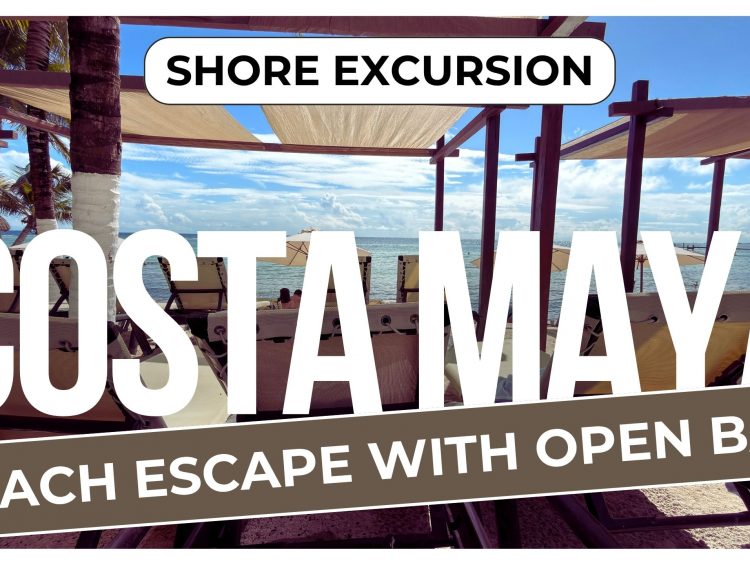 Costa Maya Beach Escape Excursion Review | Open Bar Beach Day for Cruise Passengers