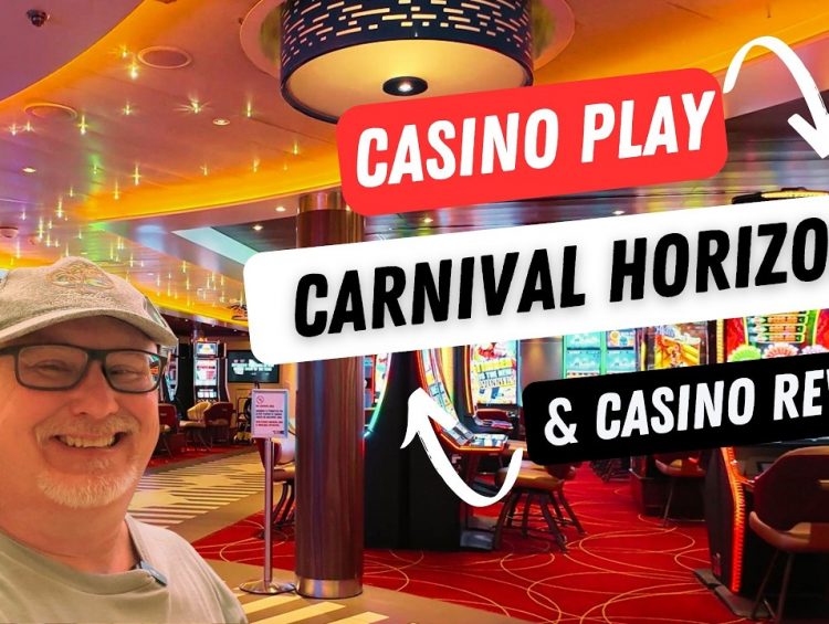 Carnival Horizon Casino Review! Playing NEW Slot Machines for the First Time