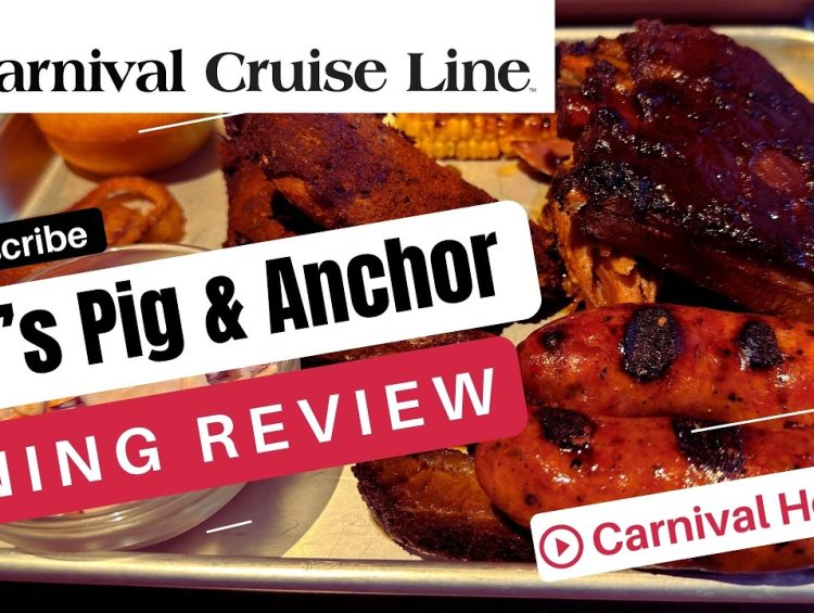 Guys Pig and Anchor Review | Carnival Horizon Smokehouse Dinner Review