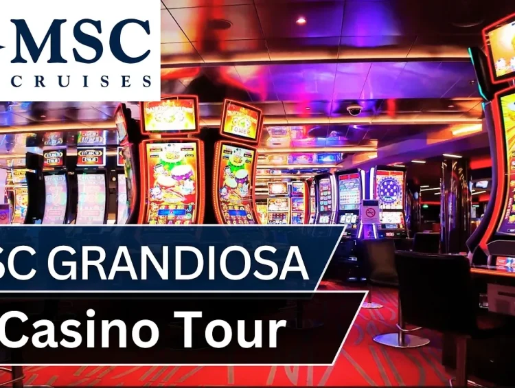 MSC Grandiosa Casino Tour | Le Grande Casino Walkthrough, Slots & Table Games